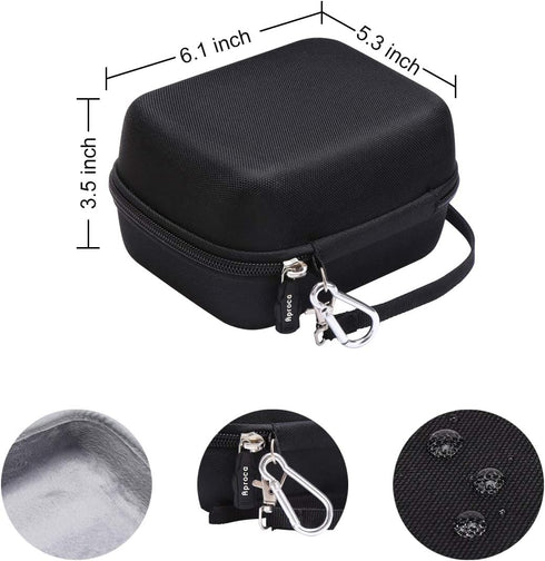 Aproca Hard Travel Case Compatible with Omron Evolv Bluetooth Wireless Upper Arm Blood Pressure Monitor, Black