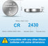 CR2430 3V Lithium Coin Cell Battery - Premium 10 Pack for Watches, Medical Devices, and Calculators