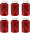 ULTECHNOVO Large Medicine Pill Bottles, Clear Plastic Medicine Bottle Empty Reagent Bottle Chemical Containers with