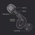 Loop Experience 2 Plus Ear Plugs, Stylish Certified Hearing Protection for Concerts, Festivals, Sports, 17dB Noise