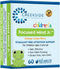 Focused Mind Jr. Focus and Memory Support for Children, 60 EZ Melt Tablets, Pediatrician Formulated