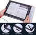 Hands-Free Magnifying Glass, Large 3X Rectangular LED Lighted Magnifier, Portable for Elder