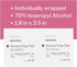 McKesson Alcohol Prep Pads, 70% Isopropyl, Pack of 100, Sterile Medical-Grade Wipes
