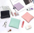 4pcs Pocket Cosmetic Bag for Women, Portable Waterproof Leather Organizer Pouch, Mini PU Leather Pouches for Travel