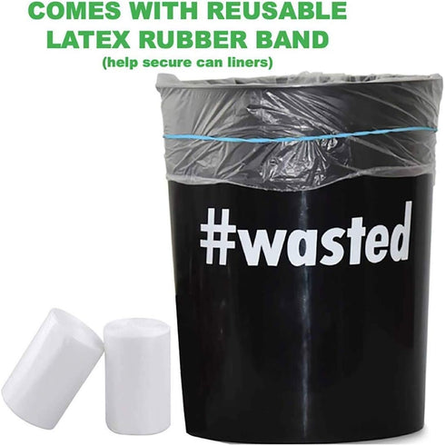 4 Gallon Trash Bag, 400 Count, Small Bathroom Garbage Bags, Clear Plastic Wastebasket Liners