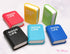 Contact Lens Case Kit, Cute Eye Contact Lens Travel Storage with Remover Tool and Mirror (Blue)