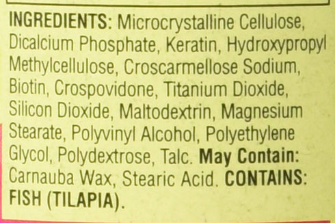 Spring Valley Biotin 10000mcg with 100mg Keratin, Dietary Supplement, 60 Count (Pack of 2)