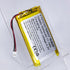 HXJNLDC 3.7V 3000mAh 103665 3.7-5V 2-Wire DC Rechargeable Lithium Polymer Replacement Battery for DIY Electronic