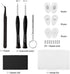 18 Pairs Eyeglass Nose Pads - Eyeglasses Repair Kit with Screwdrivers, Tweezers, Cleaning Cloth for Glasses Replacement