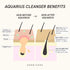 HERBIVORE Aquarius BHA + Blue Tansy Clarity Cleanser – Gentle Exfoliation for Oily-Combination Skin, Plant-Based,