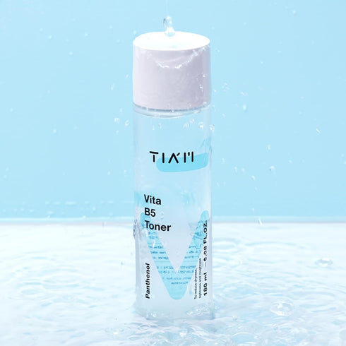 TIA'M Vita B5 Toner, Deep Hydrating Low pH Toner for Dry Sensitive Skin, 6.1 fl oz, Alcohol Free, Fragrance Free