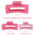 Sisiaipu 4.1 Inch Large Hair Claw Clips - 12 Pcs Big Claw Clips for Thick Hair, Jumbo Jaw Clips Bulk Accessories