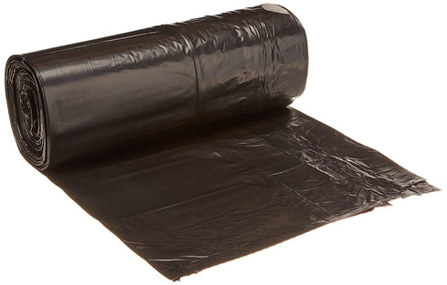 Ultrasac 39 Gallon Black Drawstring Trash Bags, 1.1 MIL, 33" x 43", Pack of 50 for Kitchen Outdoor