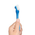 Recommended (Pack 2) GUM Denture Brush - Dual Headed Hard Bristle Toothbrush for Dentures & Acrylic Retainers - Dentist