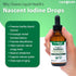LIQUIDHEALTH Nascent Iodine Organic Liquid | Pure Iodine Supplement | Liquid Iodine Drops for Thyroid & Immune Support