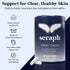 Seraph 60 Acne Supplement - Hormonal Acne Pills Treatment - Pimple Supplements for Women - Skin Clear Capsules