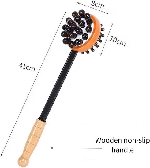 KINTEGOOD Hammer, Hammer Massage Meridians Back Knock Massager, Double Head Back Scratcher Percussion Massager, Manual