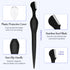 Mudder 21 Pcs Eyebrow Razor Shaver Facial Trimmers with Precision Cover for Women Makeup Care Tools (Black)