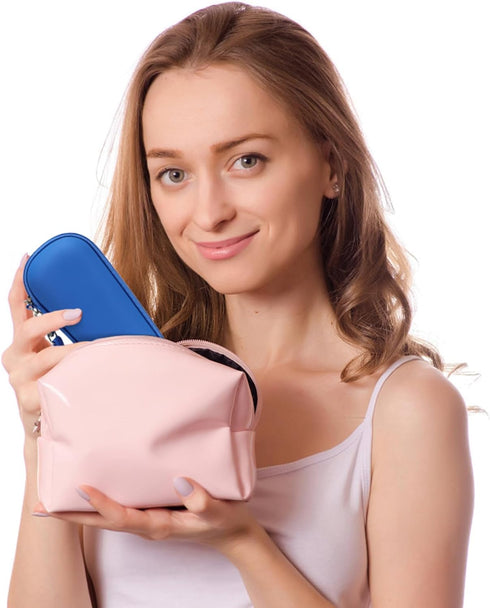 Hard Carry Case for N graCoola CLIE Sonic Facial Cleansing Brush, Waterproof Storage Holder for Silicone Face Scrubber