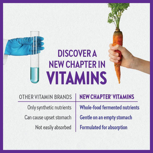 New Chapter Vitamin B Complex - Fermented, USDA Organic, ONE Daily for Energy & Brain - 60 Count
