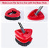 O Cedar EasyWring Spin Mop Compatible Scrub Brush Head Replacement, Floor Scrubber Head for Cleaning