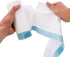 4 Gallon Small White Strong Drawstring Trash Bags, 100 Counts, Garbage Bags for Bathroom, Bedroom, Office