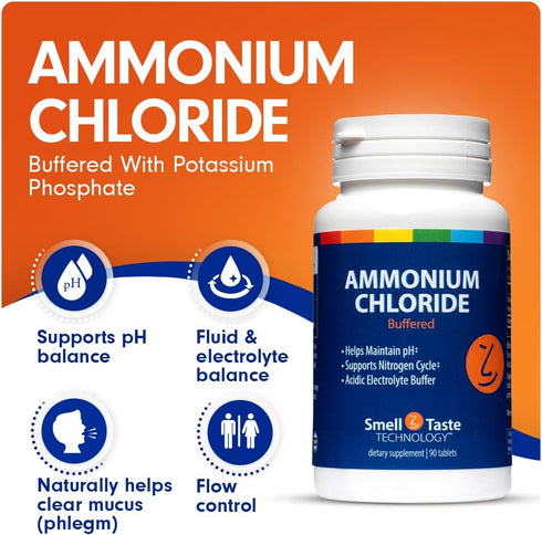 Lyte Balance Ammonium Chloride + Potassium Phosphate Supplement, 90 Tablets for Nutritional Support