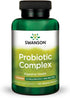 Swanson Probiotic Complex - 4.2 Billion CFU, 5-Strain Digestive Health Supplement with Prebiotic FOS - 120 Veggie DRcaps
