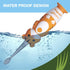 brush-baby WildOnes Kids Electric Toothbrush, Rechargeable, 1 Handle, 3 Brush Heads, USB Charging, Ages 0-10 (Tiger)