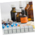 Weekly Organizer Removable Pill Case Compartments for Vitamins and Daily Medications Portable and Easy to Clean