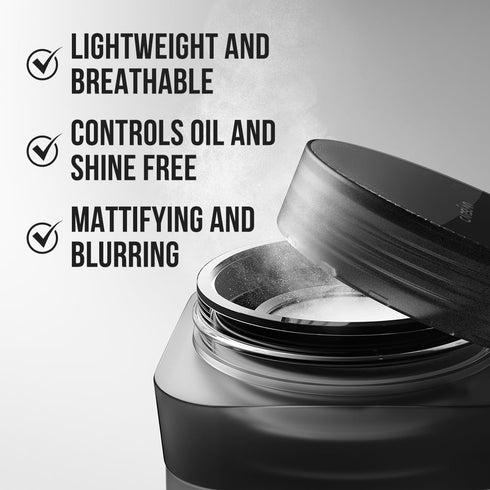Soft Focus Loose Setting Powder, Lightweight Oil Control Face Powder, 24H Longlasting Talc Free Makeup, 05 Natural
