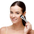 Foundation Brush Set, 3 Pcs Makeup Flat Brushes, Portable Facial Tools for Cream, Powder, Liquid - Silver