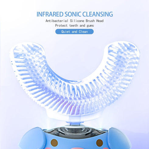 Kids Portable Waterproof Sonic Electric Toothbrush