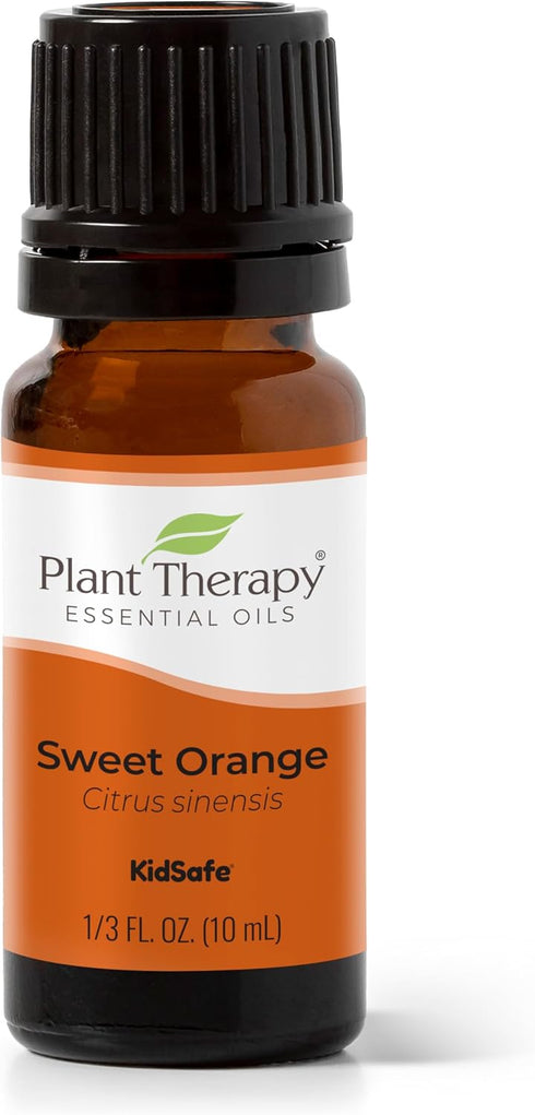 Plant Therapy Sweet Orange Essential Oil 10 mL (1/3 oz), 100% Pure, Natural Aromatherapy