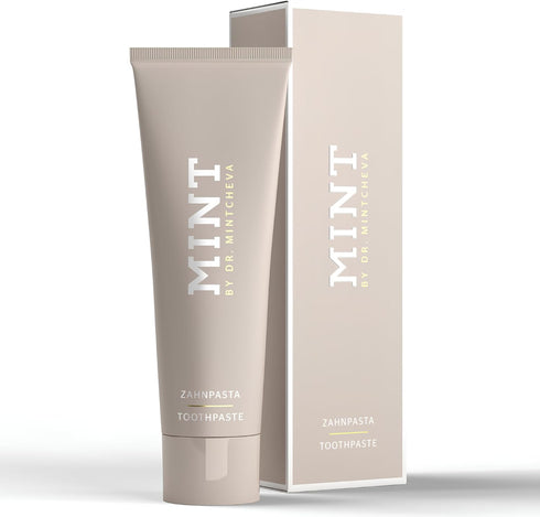 MPT1 2.78 oz Mint Toothpaste Without Fluoride - Vegan and Without microplastic - Cleans Particularly Thoroughly