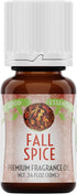 Good Essential - Professional Fall Spice Fragrance Oil 10ml for Diffuser, Candles, Soaps, Lotions, Perfume 0.33 fl oz