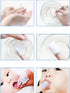 120Pcs Baby Teeth Soft Gauze Finger Clean, Oral Hygiene for 0-2 Years Old