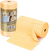 Microfiber Cleaning Cloths Roll, 75 Pack 11.8" x 11.8" Lint Free Quick Dry Ultra Absorbent Towels for Home (Orange)