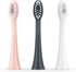 Pack 4, ORDO Replacement Sonic Toothbrush Heads with Pulse Technology for Teeth Cleaning, Plaque Removal, Silicone
