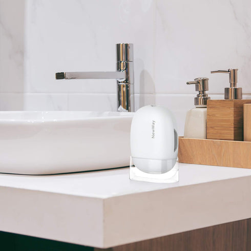 NewWay Mini Toothbrush Sanitizer Cover, Rechargeable Travel Toothbrush Case with Holder for Home and Travel