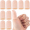 10pcs Gel Finger Cots, Silicone Finger Covers, Thumb Protector Finger Support Caps Gloves