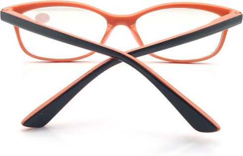 Reading Glasses for Women, Stylish Cheaters +1.50, Lightweight Comfortable Cute Glasses, 6 Pack