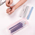 Transparent Box Storage Case for Nail Art Equipment - Empty Plastic Box for Manicure Tool Organizing