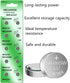 SKOANBE SR416SW 337 1.55V Watch Battery (10-Pack)