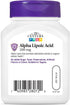21st Century Healthcare Alpha Lipoic Acid 200 mg, 60 Count Vegetarian Capsules for Antioxidant Support