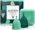 SHORDY Reusable Menstrual Cups (Small & Large) Set of 2 with Box,