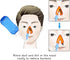 Darate Neti Pot Sinus Rinse Bottle, 500ML Nose Wash Cleaner for Adult & Kid, BPA Free with Sticker Thermometer