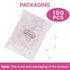 Lash Extension Supplies Glue Rings for Eyelash Extensions, 100PCS Lash Glue Rings, Eyelash Glue Holder