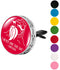 Wild Essentials Confucius Didn’t Say That Essential Oil Car Vent Diffuser, Stainless Steel Locket Pendant
