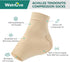 Welnove Achilles Tendonitis Heel Protector Socks, Compression Socks for Bursitis, Tendonitis, Tenderness, Dry Cracked